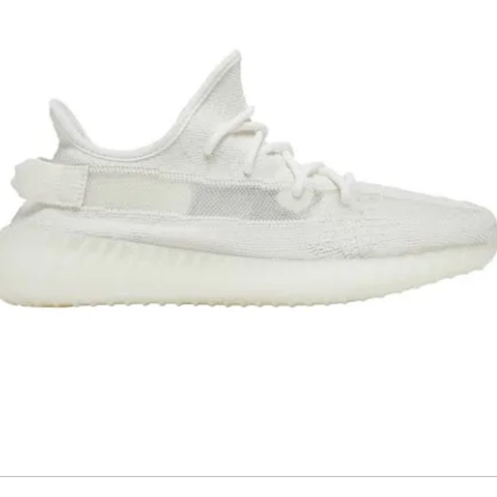 white yeezys lightly worn